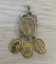 Rare Vtg Complete Set LDS Personal Progress Young Women Medallions Necklace picture