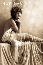 Ziegfeld Follies 💚 4x6 Photo - 1920s Flapper Era - Vintage Broadway - Glamour A picture
