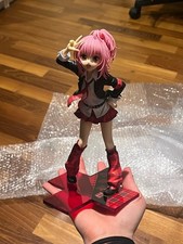 Shugo Chara Hinamori Amu Anime FigureSchool Uniform Cute Pvc Collectible Model picture