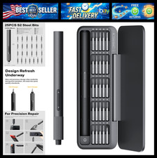 HOTO 25-in-1 Mini Electric Screwdriver, 3.7V Precision Screwdriver Set, USB-C Re picture