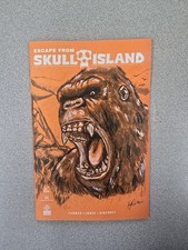 Escape From Skull Island #1 King Kong Original Art Sketch Cover 1/1 Kyle Horne picture