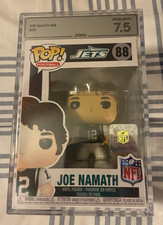 JOE NAMATH FOOTBALL FUNKO POP #88-SWAU GRADED EXCELLENT-7.5-#FS00008366-1ST-ROOK picture