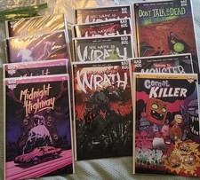 Bad Bug Media Cereal Killer, Midnight Highway, His Name Is Wrath Comic Lot Of 11 picture