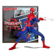 New Spider Man Action Figure Legends Into The Spider-Verse Peter Parker PVC Box picture