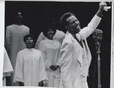 LEGENDARY AFRICAN AMERICAN PHOTOGRAPHER BOB BLACK PHOTO SCARCE picture