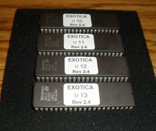 CRUIS'N EXOTICA - Midway Arcade - MAIN PCB REVISION 2.4 UPGRADE CHIPS - picture