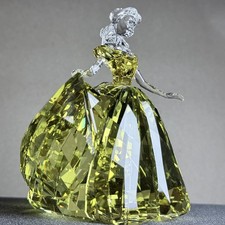 Swarovski Crystal Disney Beauty & the Beast BELLE Figurine 2017 Limited Ed wbox picture