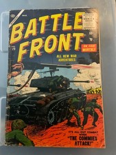 Battlefront #29--1955-- Russ Heath cover--Atlas--War—-RACIAL TROPES picture