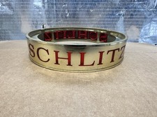 Parts For 1968 Schlitz Beer Rotating Globe Motion Sign - Center Schlitz Band picture