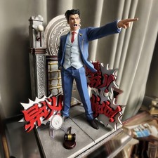 Wake Studio Ace Attorney Phoenix Wright Statue IN STOCK 1/6 Scale H:32.6cm New picture