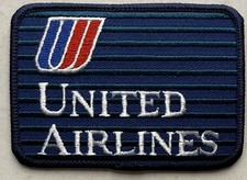 United Airlines - Uniform Clothing Patch - Tulip Logo - New / Unused picture