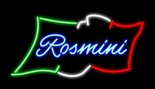 New Italian Flag Rosmini Neon Light Sign 24