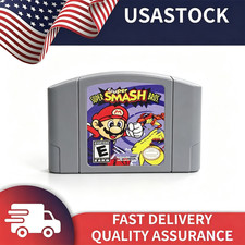 Super Smash Bros 64 Games Cartridge For Nintendo 64 Console US Version picture