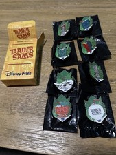 Disney Trader Sam’s Tiki Mugs Mystery Box Pin Full Set 8 Pins No Chaser picture