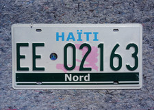 NORD HAITI License Plate - Island of Hispaniola picture