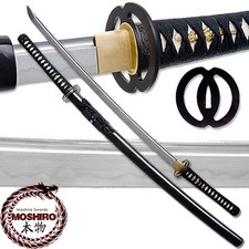 MOSHIRO Clay Tempered 1060 High Carbon Steel Katana- Certified RfB Sword picture