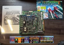 RayStorm Taito FX-1B System PCB JAMMA Arcade + Original Manual & Art | WORKING picture