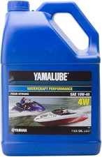Yamaha Yamalube 10W-40 Mineral 4W Watercraft Hi-Performance Engine Oil- 1 Gallon picture
