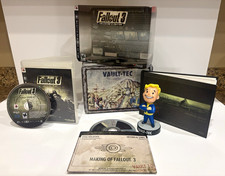 Bethesda Fallout 3 Collector’s Edition Vault-Tec Metal Lunchbox w/ Figure picture