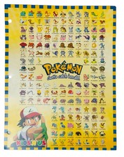 RARE Vntg Pokémon Gotta catch 'em all 150 Characters~8.5