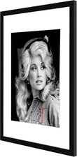 Dolly Parton Framed & Matted 8