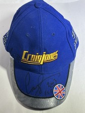 Craig Jones Hand Signed Cap Superbike World Championship Motorcycle Racing picture