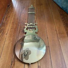 Striking Hermle Urgos Kieninger Grandfather Clock Lyre Brass Barred Pendulum picture