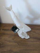  Breaching Whale Sculpture Made In Italy  picture