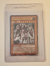 Yugioh Ancient Gear Golem Ultimate Rare TLM-EN006 1st Ed.  picture