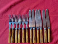 Vintage-Lot of 12 Bakelite Silverware Utensils Flatware Collectible GB93 picture