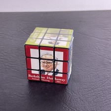 Rare Berkshire Hathaway Shareholders 2003 Rubik’s Cube Warren Buffet Advertising picture