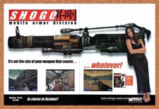 1997 Shogo Mobile Armor Division PC Original Advertisement / Retro Promo v1 picture
