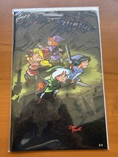 Archie 85th Anniversary Video Game Galaxy Nintendo Legend Zelda Homage LEATHERED picture