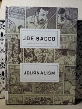 Journalism Joe Sacco Hardcover 2012 First US Edition Graphic Novel Ex Library picture
