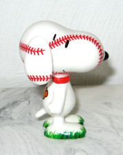 2014 Department 56 Peanuts Snoopy Grand Slam Beagle Porcelain Baseball Figure picture