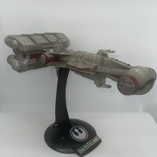 1997 Kenner Star Wars Collector Fleet 16” Electronic Rebel Blockade Runner picture
