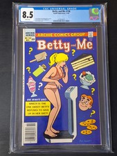 Betty and Me 136 Arich 1983 CGC 8.5 Controversial Weight Loss Issue picture