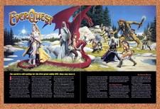 1998 EverQuest Vanilla Early Preview Original Advertisement / Retro Promo vr4 picture