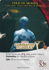 EXOLON MONKS Upper Deck Marvel Legendary MCU GOTG VILLAIN FOLLOWERS OF RONAN picture