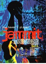 1994 JAMMIT SEGA GENESIS Video Game PRINT AD - STREET BASKETBALL GAMING AD ART picture