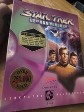 Interplay Star Trek 25th Anniversary 1992 Cinematic Multimedia IBM Tandy CD-ROM picture