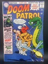 DC Comics Doom Patrol #99 1965 1st Appearance Beast Boy Key Issue Bob Brown picture