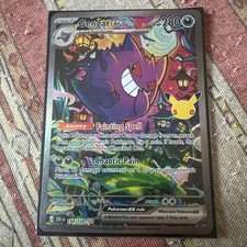 Gengar ex 154/128 Pokemon 30th Celebration SIR picture