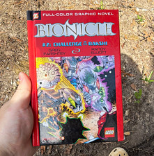 Bionicle #2 Challenge of the Rakshi Hardcover Full Color Graphic Novel Papercutz picture