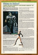 1999 Ultima Online Lord Blackthorn's Revenge PC Print Ad/Poster Figure Game Art picture