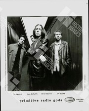 1996 Press Photo Primitive Radio Gods Band Tim Lauterio Luke McAuliffe picture