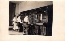 Emporia KS Kansas Telephone Exchange Operators RPPC Photo Postcard COPY picture