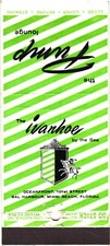 The Ivanhoe by the Sea Jungle Lounge Bal Harbour FL Vintage Matchbook 1970s picture