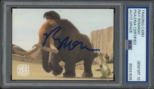 2002 Hero Factory #34 Ray Romano Signed Manny Ice Age Rookie Card PSA AUTO 10 RC picture