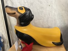 2025 Haunted Living 14inch Lighted Super Dachsund Blow Mold Brand New EXCLUSIVE  picture
